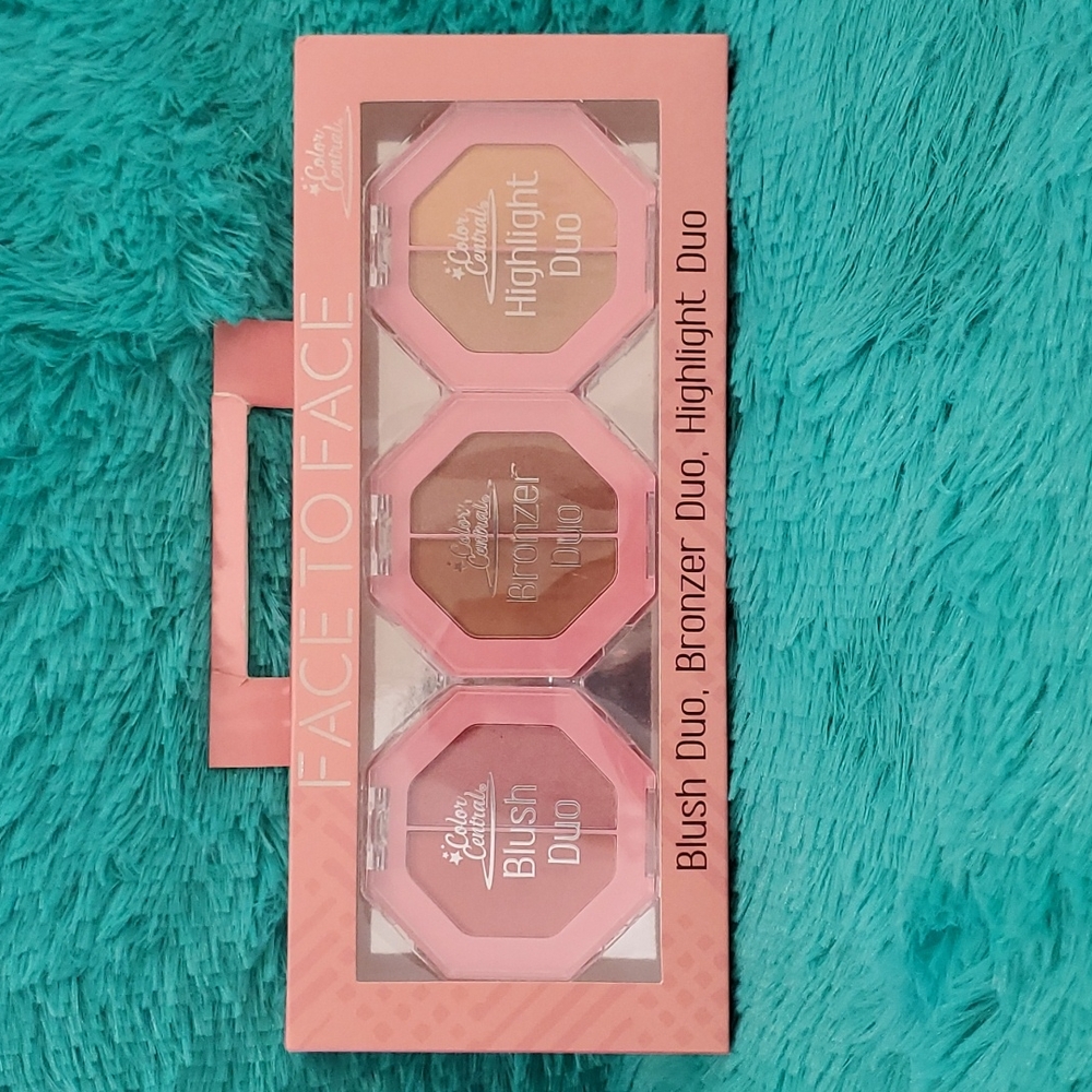 Face to Face Blush Duo, Bronzer Duo, Highlight Duo